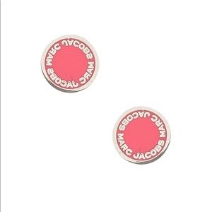 Marc Jacobs disc earrings